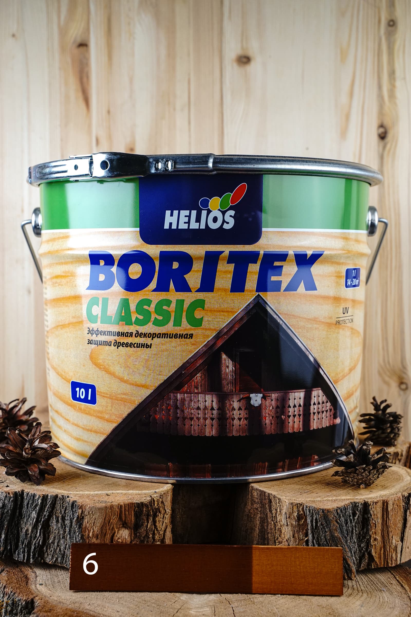 Helios Boritex Classic 10 л № 6 Черешня