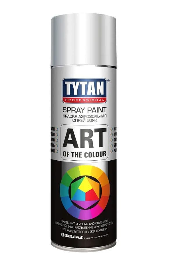 Краска универсальная аэрозольная акриловая Tytan Professional Art of the colour глянцевая RAL 9003 белая 400 мл.
