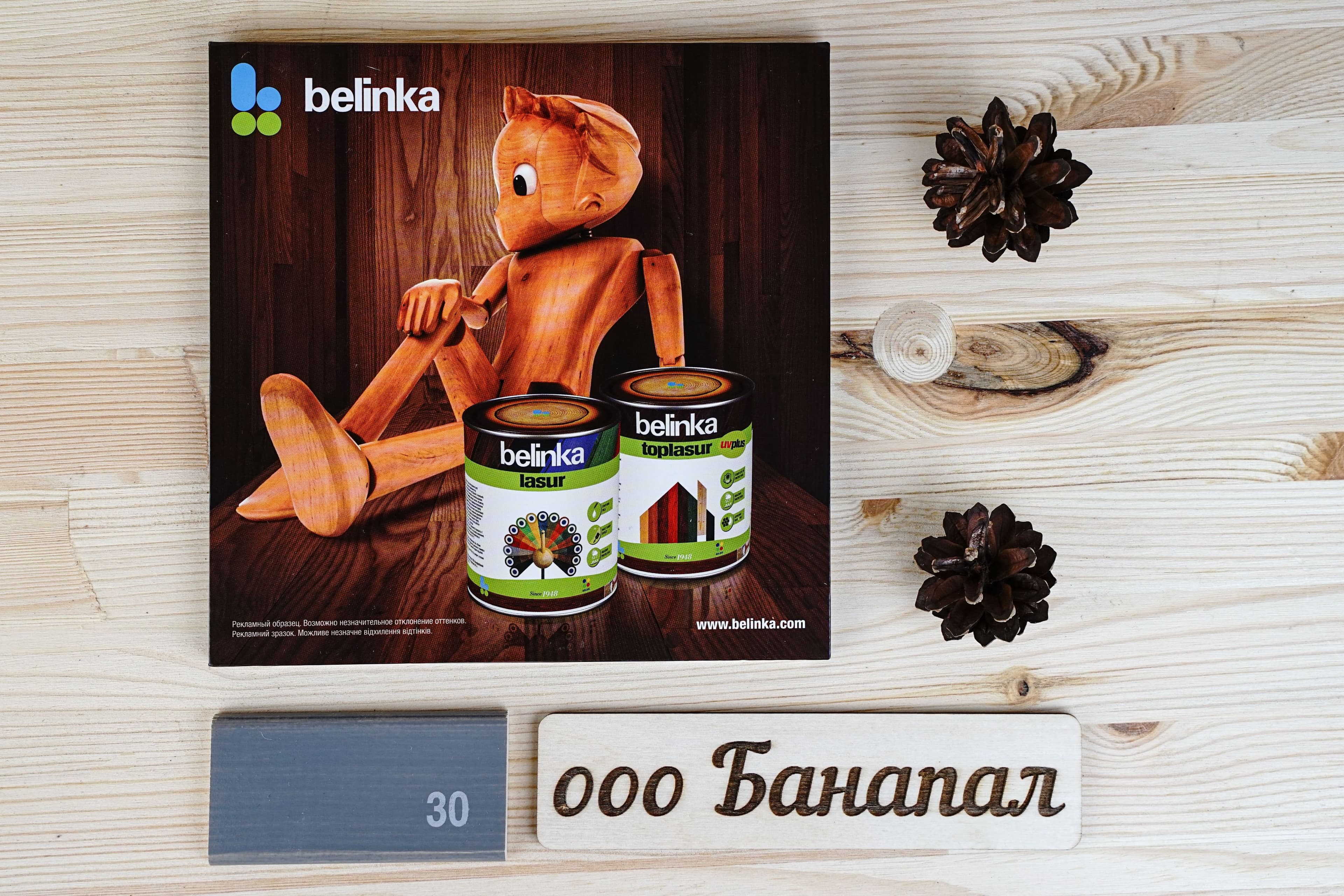 BELINKA (БЕЛИНКА) TOPLASUR 2,5 л. №30 Платиново-серый 3