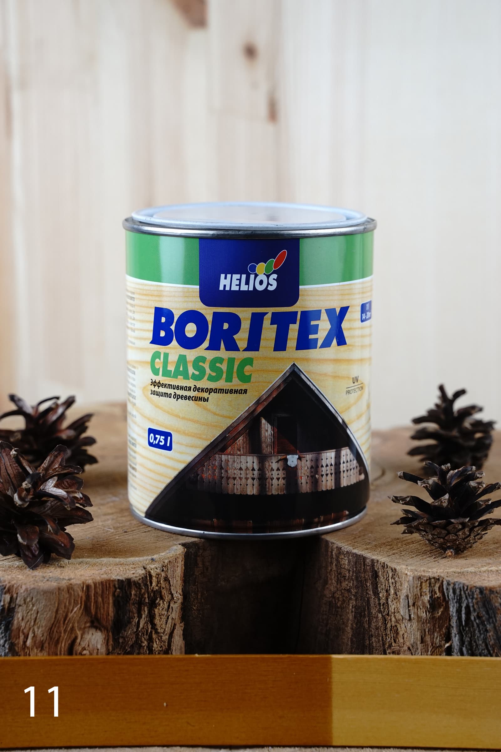 Helios Boritex Classic 0,75 л №11-Дуб