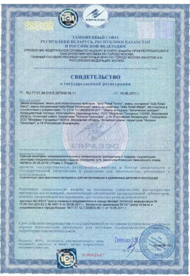 Эмаль для радиаторов Dufa Retail Thermo глянцевая белая 750 мл. 3