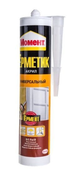 Герметик акриловый универсальный Момент морозостойкий белый 420 г. 3