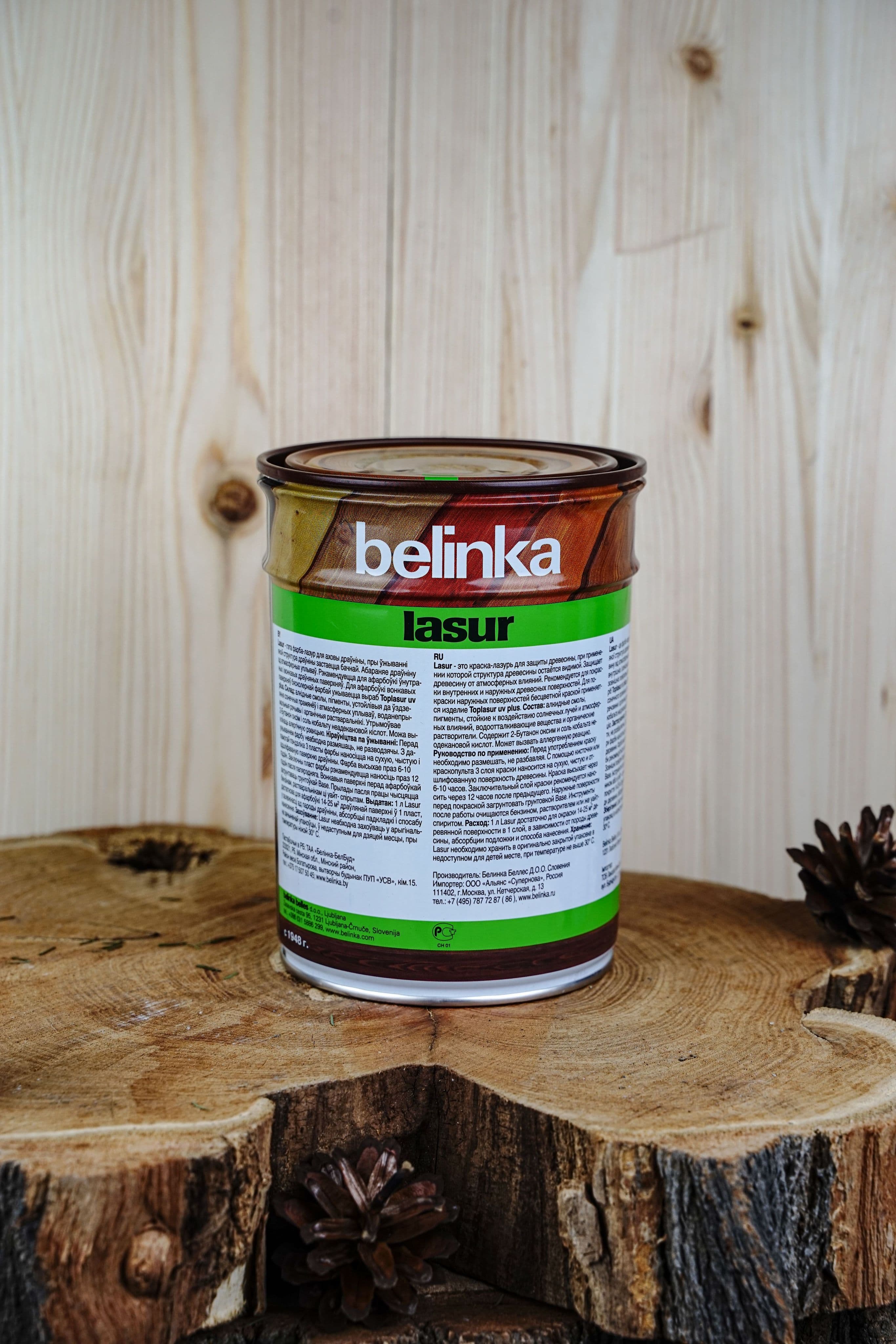 BELINKA (БЕЛИНКА) LASUR 1 л. №25 Пиния 4