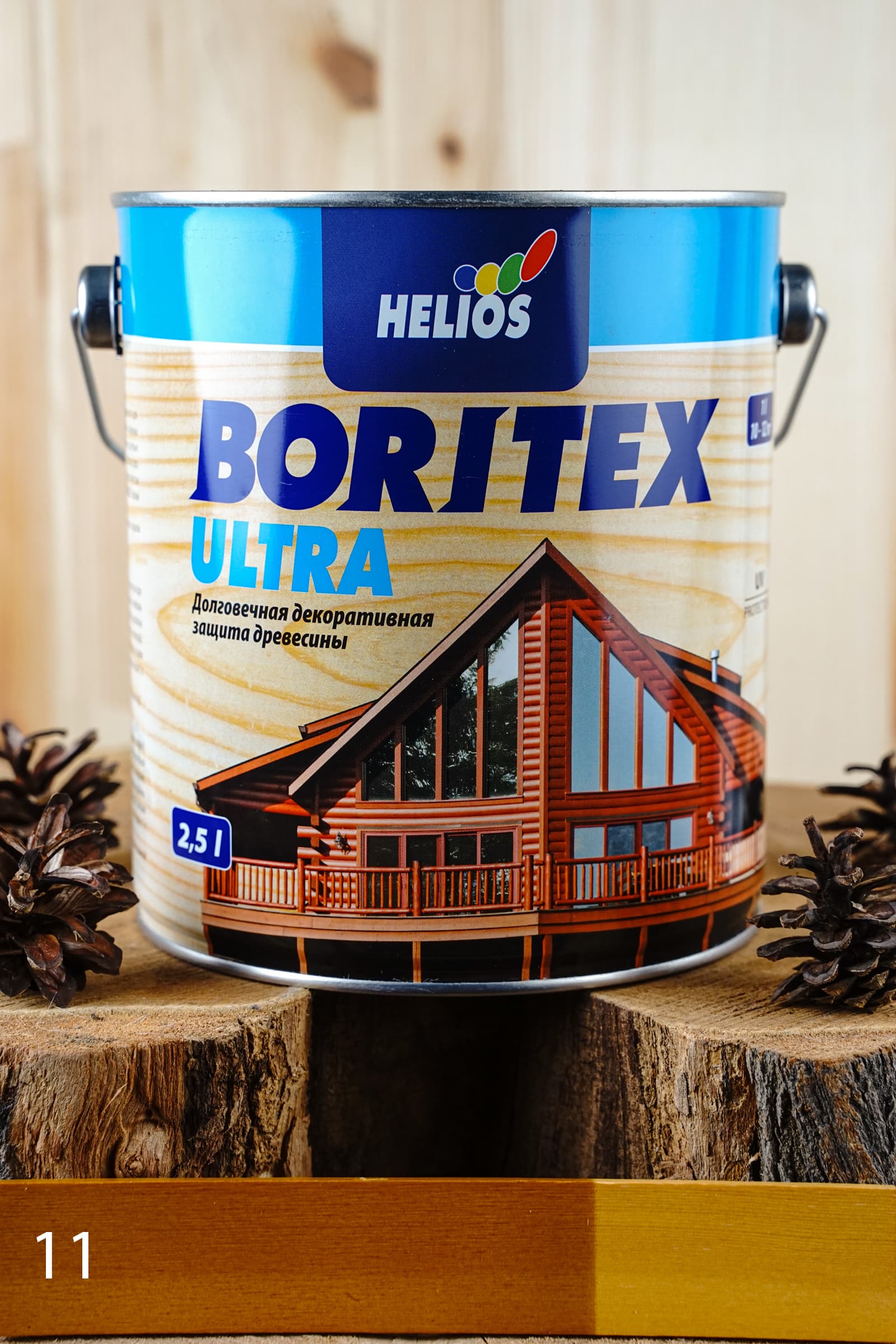 Helios Boritex Ultra 2,5 л. №11 Дуб