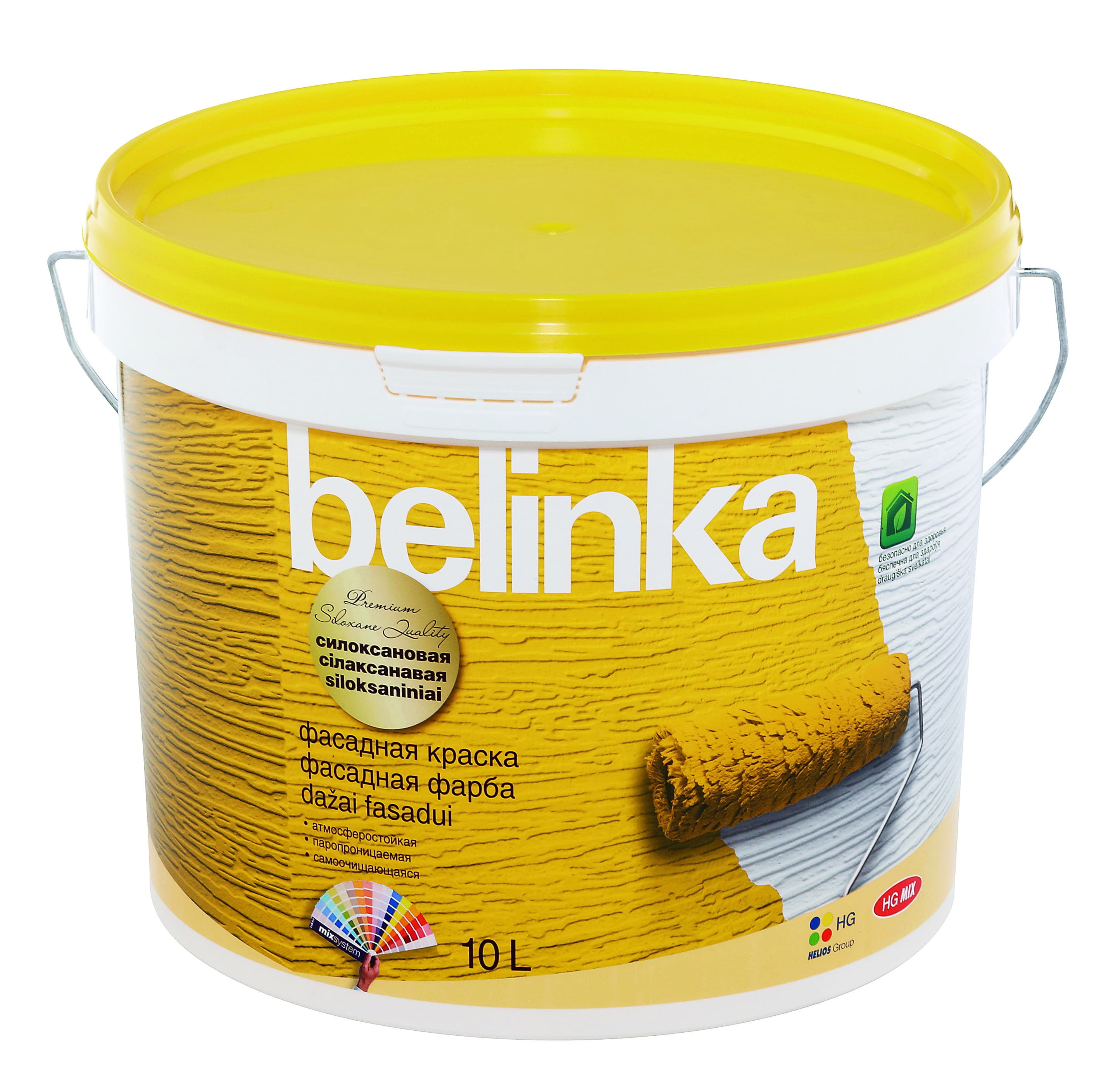 BELINKA (БЕЛИНКА) ВД СИЛОКСАНОВАЯ ФАСАДНАЯ краска В2 матовая 10 л.