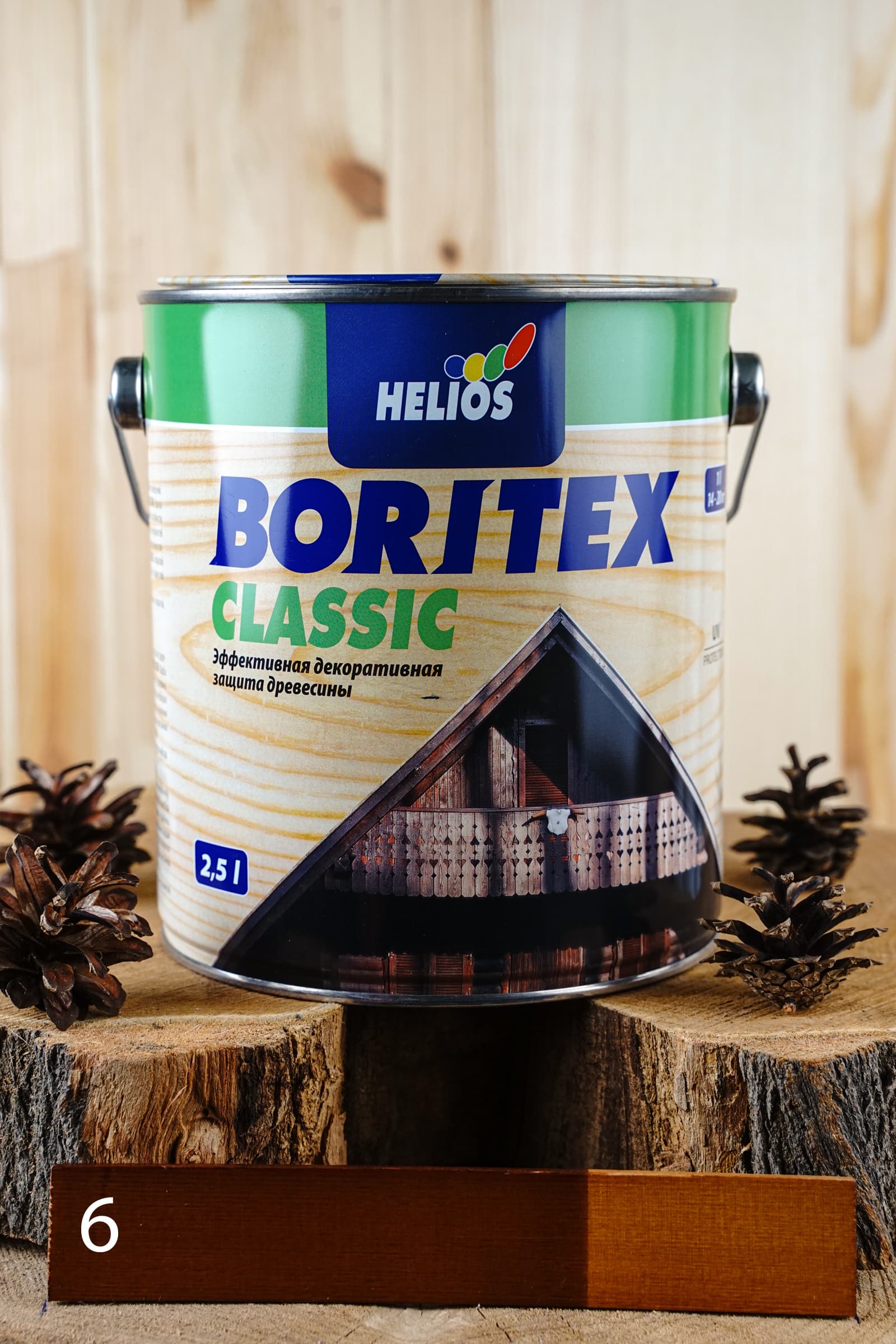 Helios Boritex Classic 2,50 л № 6 Черешня