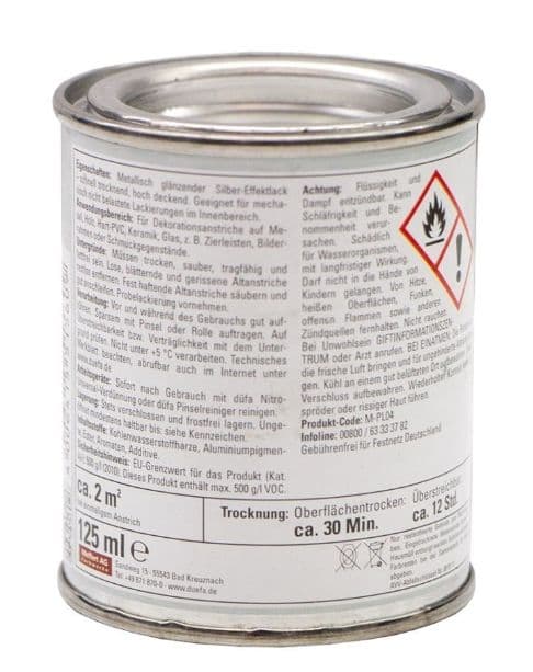 Покрытие декоративное Dufa Gold Эмаль золотая 0,125 л. 2