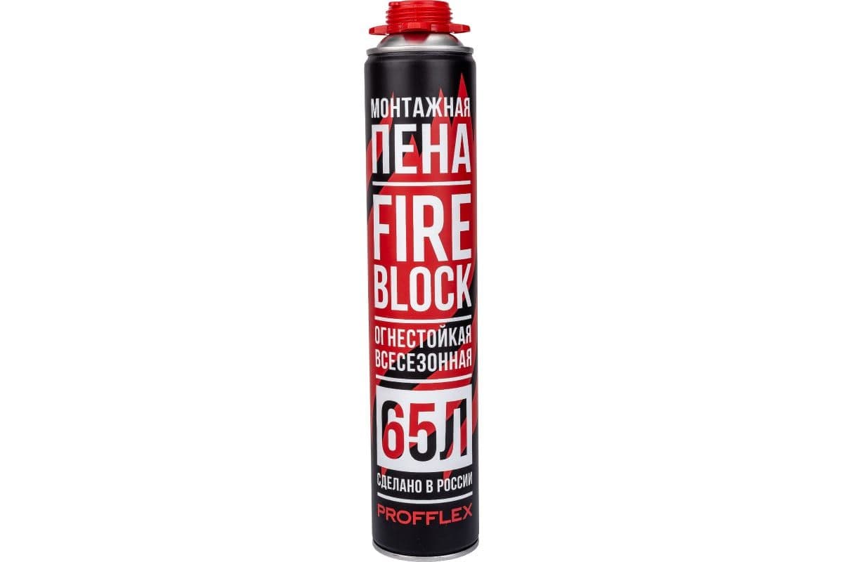 Пена противопожарная Profflex Fire Block 750 мл.
