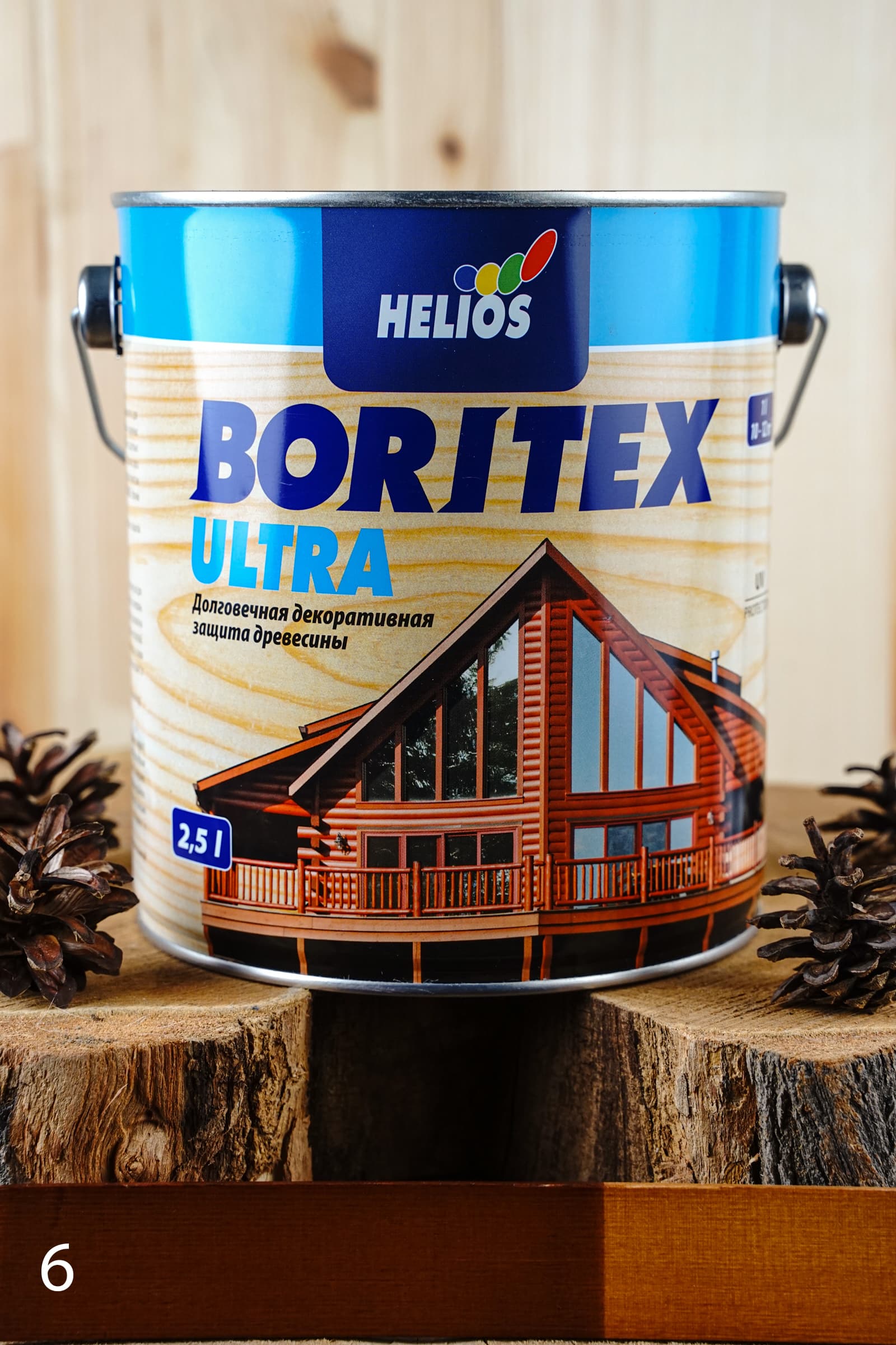 Helios Boritex Ultra 2,5 л. № 6 Черешня
