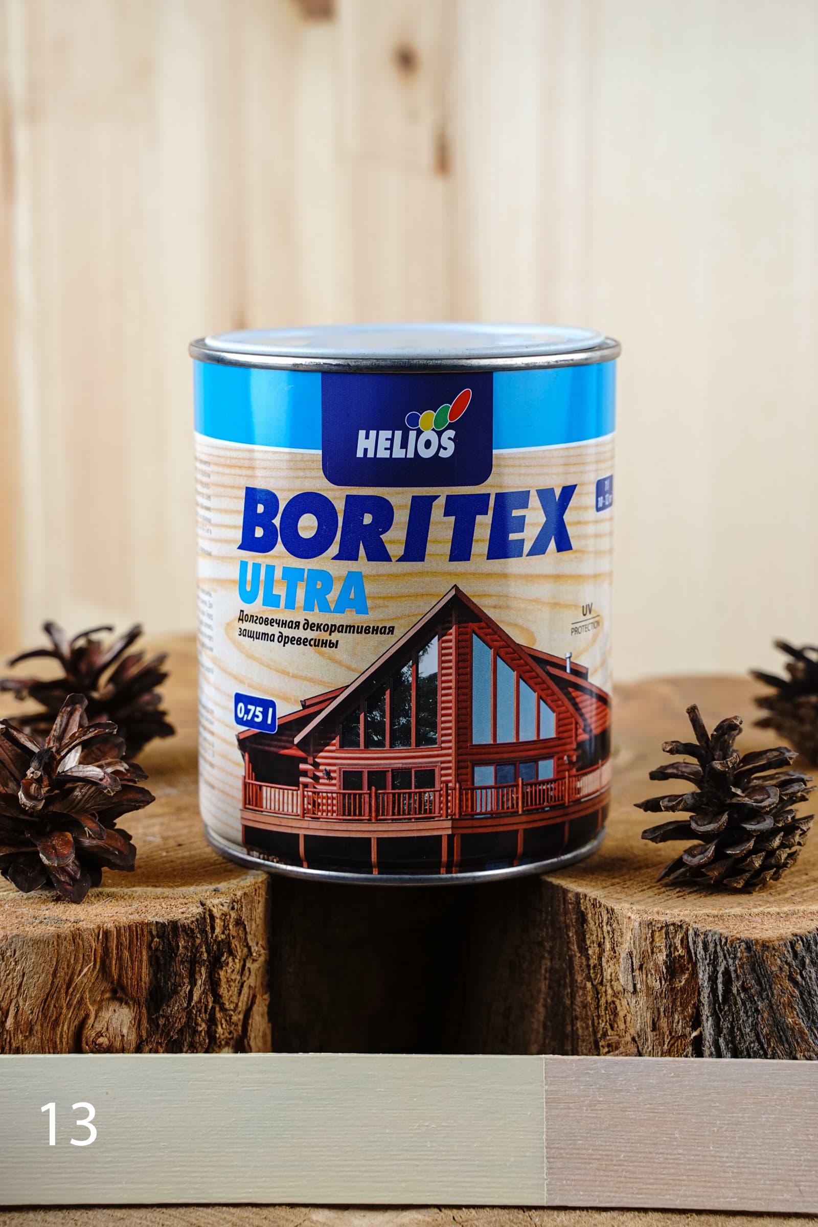 Helios Boritex Ultra 0,75 л. №13 Белая