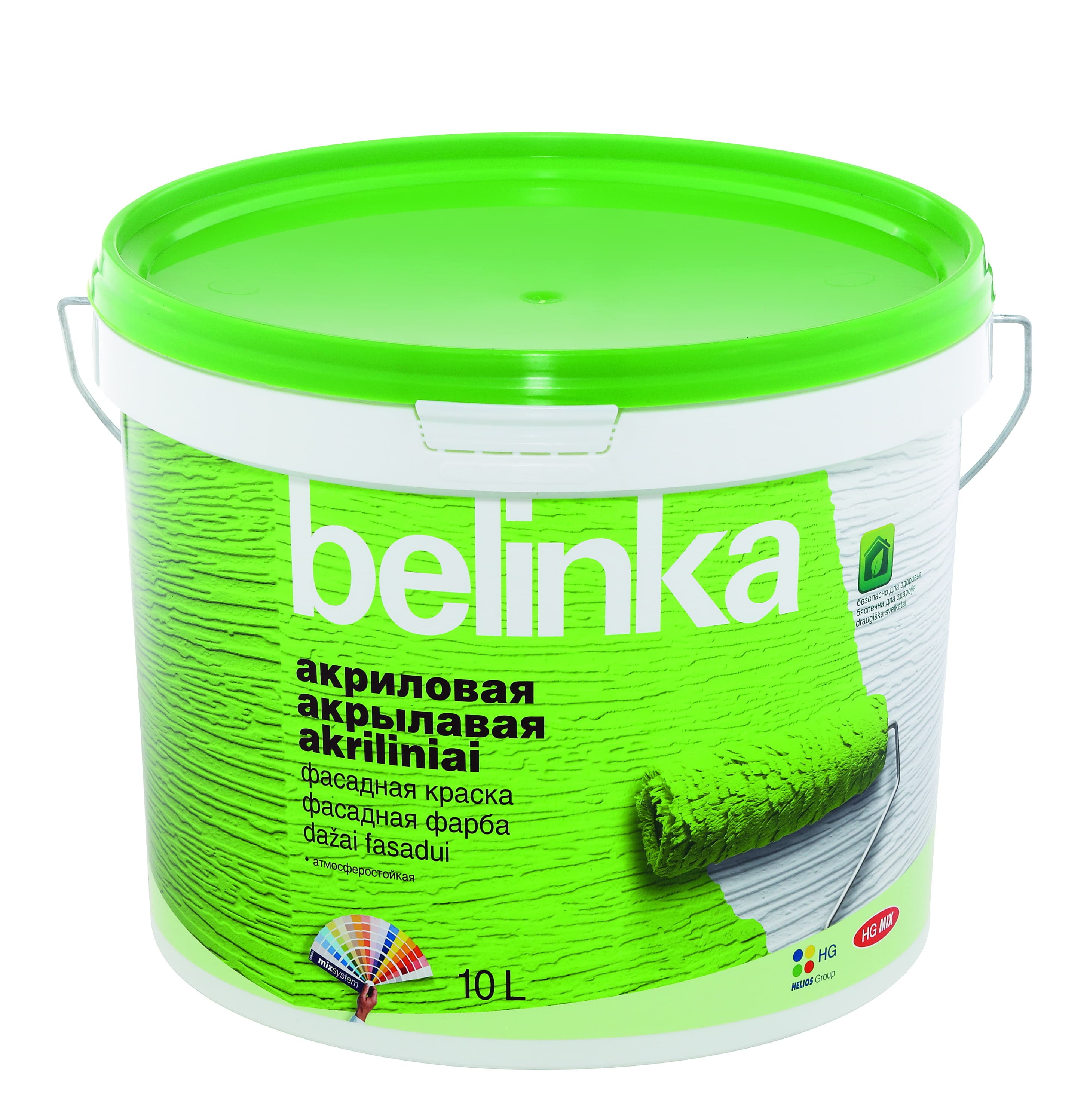 BELINKA (БЕЛИНКА) ВД АКРИЛОВАЯ ФАСАДНАЯ краска В1 матовая 10 л.
