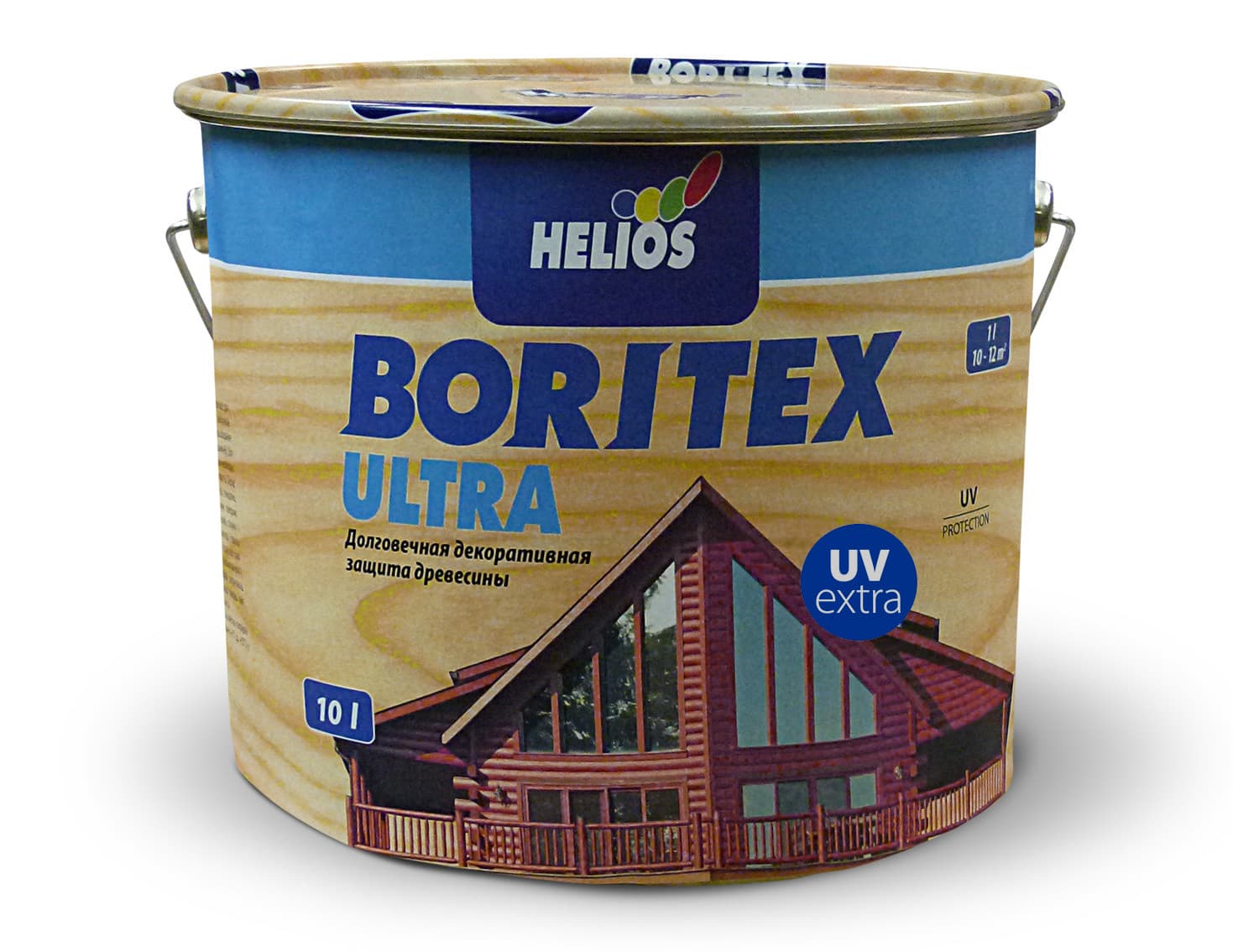 Helios пропитка для дерева Boritex Ultra Uv Extra 10 л.