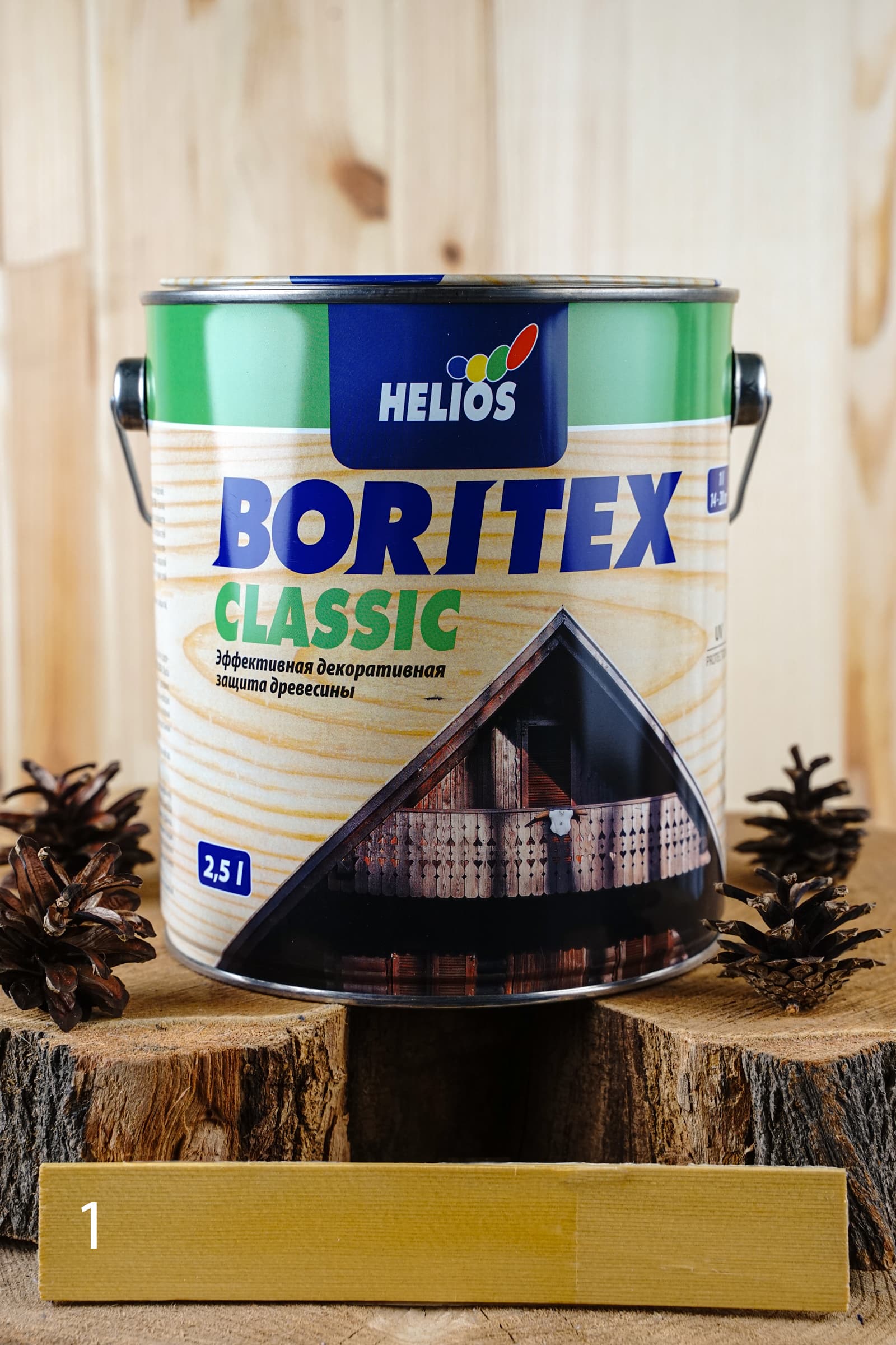Helios Boritex Classic 2,50 л № 1 Бесцветная