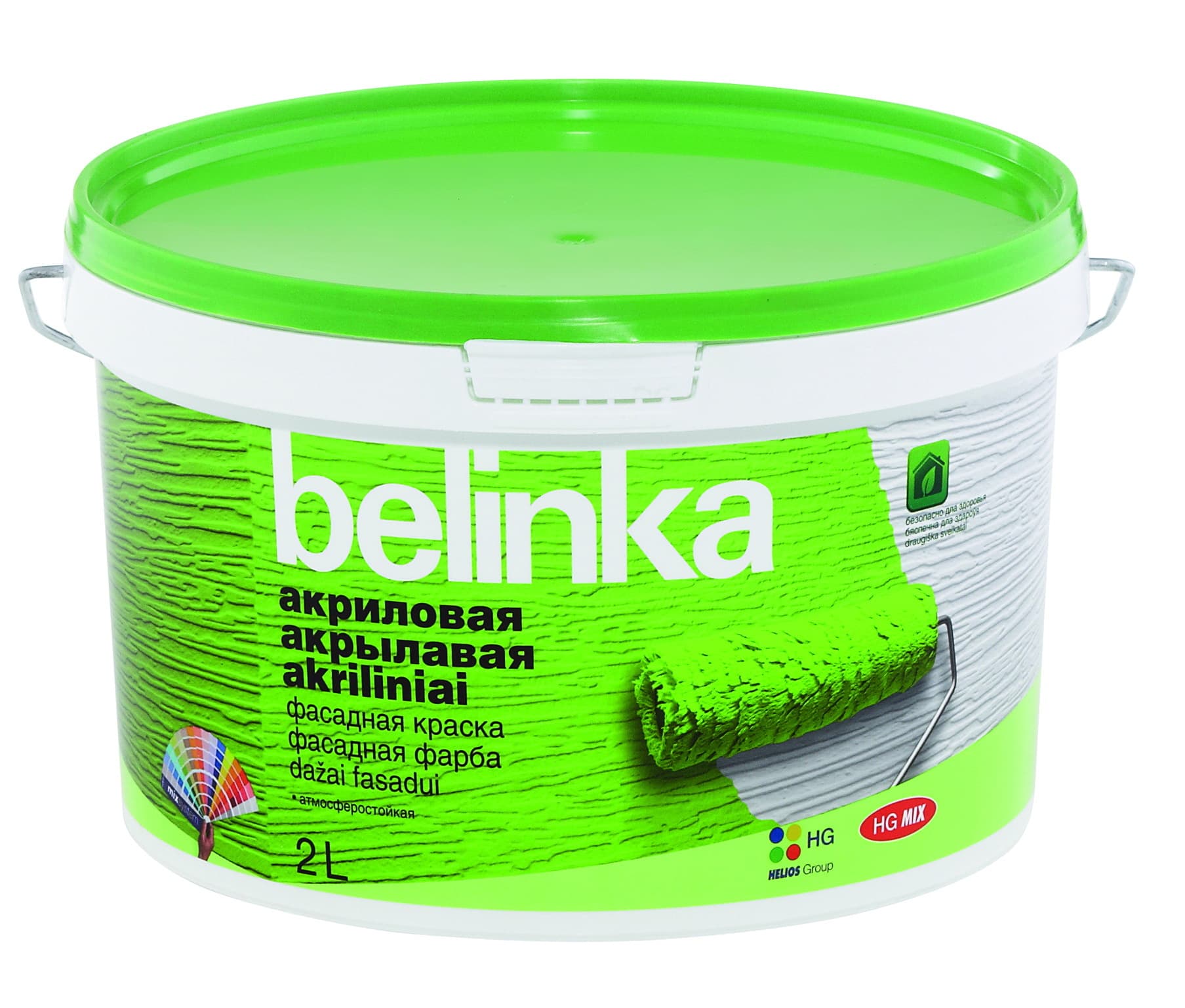 BELINKA (БЕЛИНКА) ВД АКРИЛОВАЯ ФАСАДНАЯ краска В1 матовая 2 л.