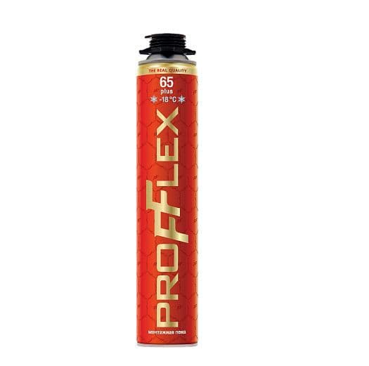 Пена профессиональная Profflex PRO Red зимняя 850 мл.