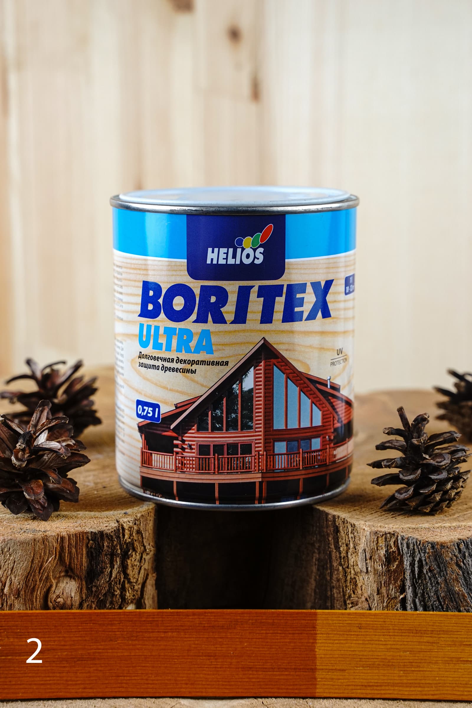 Helios Boritex Ultra 0,75 л. № 2 Сосна