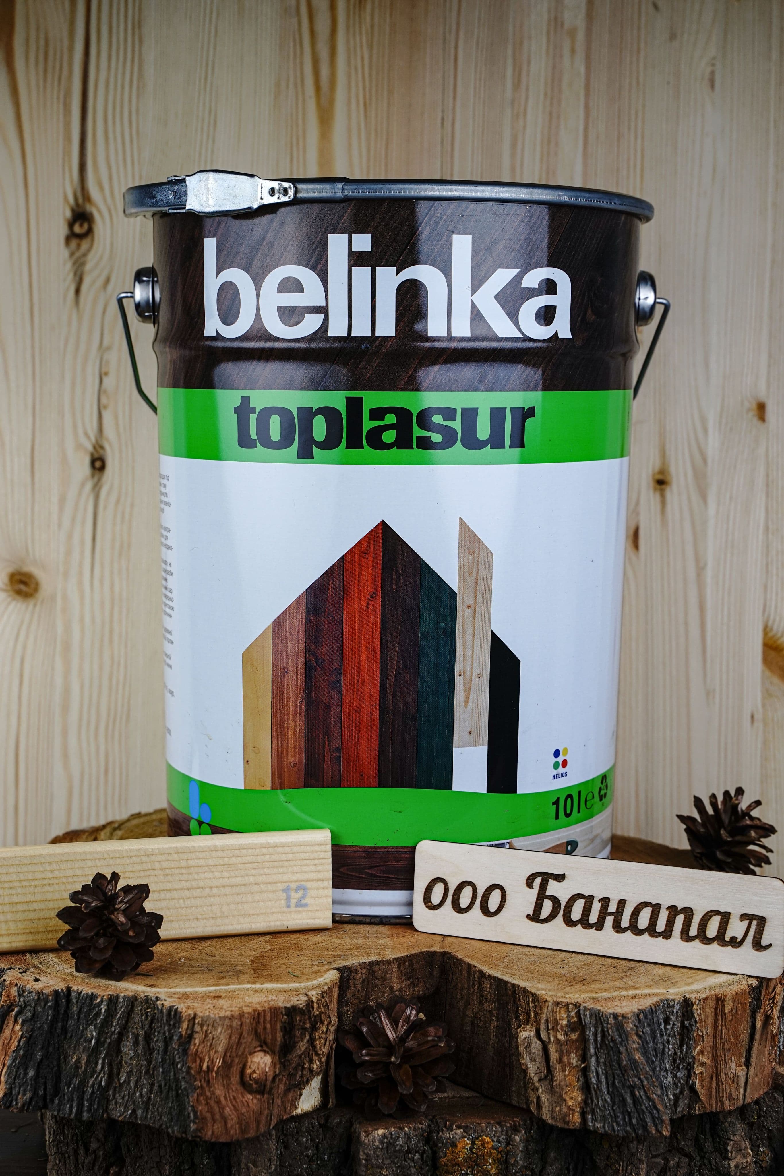 BELINKA (БЕЛИНКА) TOPLASUR 10 л. №12 Бесцветная 2