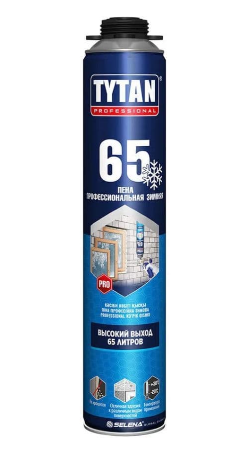 Пена профессиональная Tytan Professional 65 зимняя 750 мл
