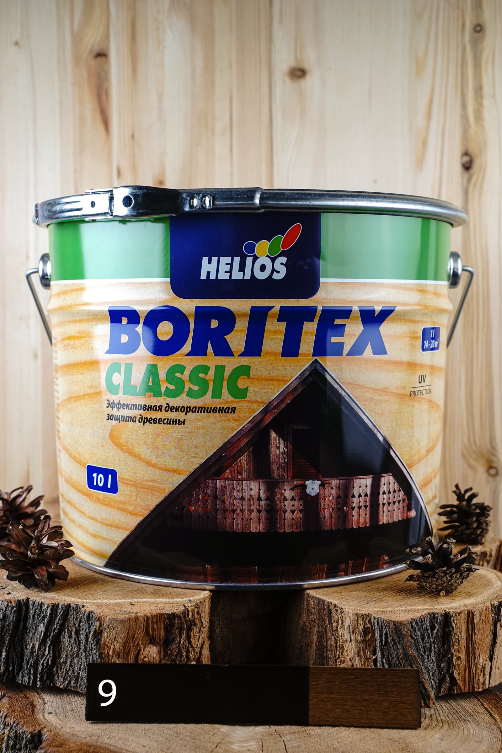 Helios Boritex Classic 10 л № 9 Палисандр