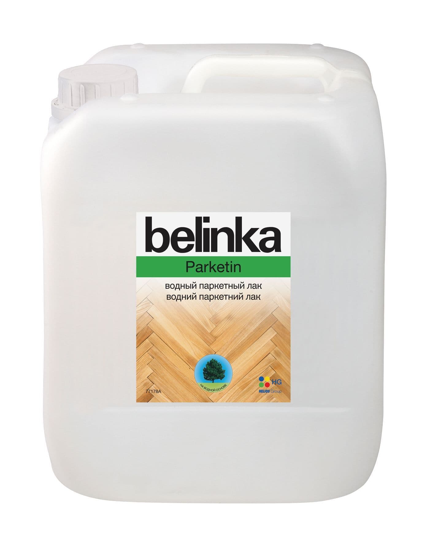 BELINKA Лак паркетный водный 5 л. (матовый)