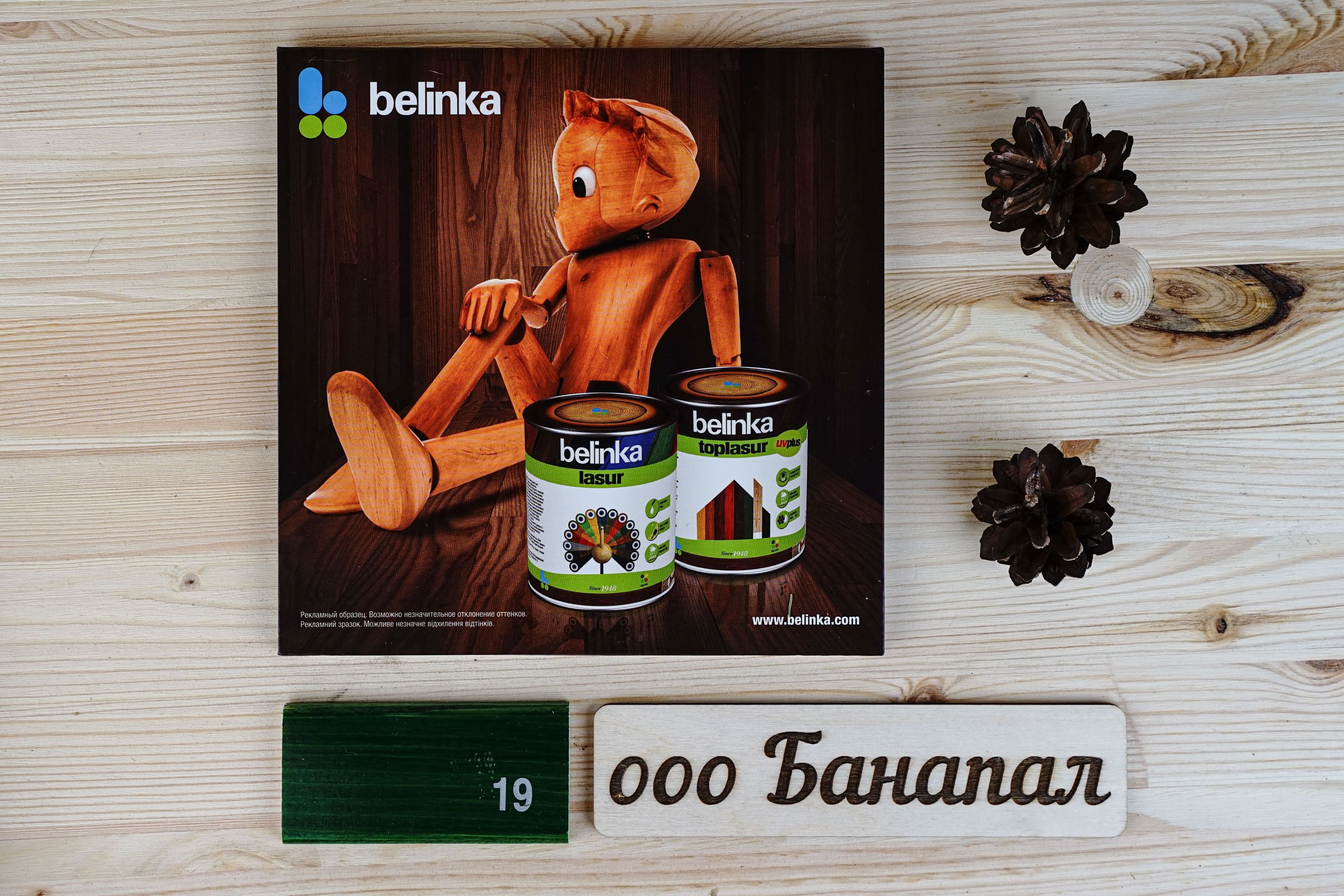 BELINKA (БЕЛИНКА) TOPLASUR 2,5 л. №19 Зеленая 3