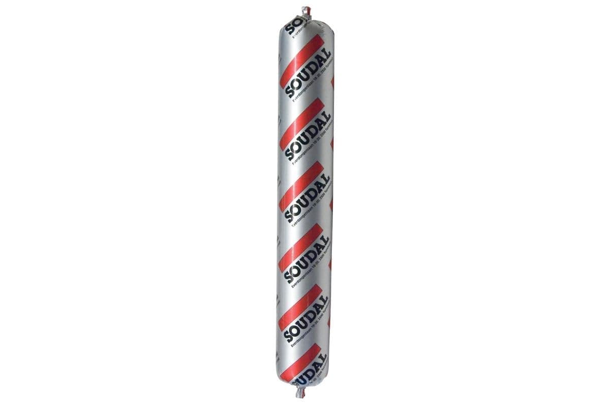 Герметик полиуретановый универсальный Soudal Soudaflex 40 FC RAL 7015 600 мл. 1