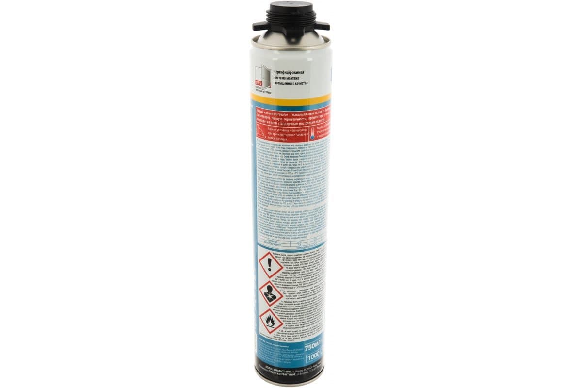 Пена профессиональная Soudal Soudafoam Professional зимняя 750 мл. 2