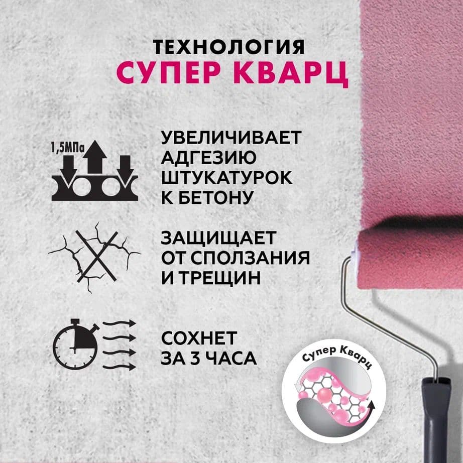 Грунт бетонконтакт Церезит СТ 19 морозостойкий 3 кг. 5