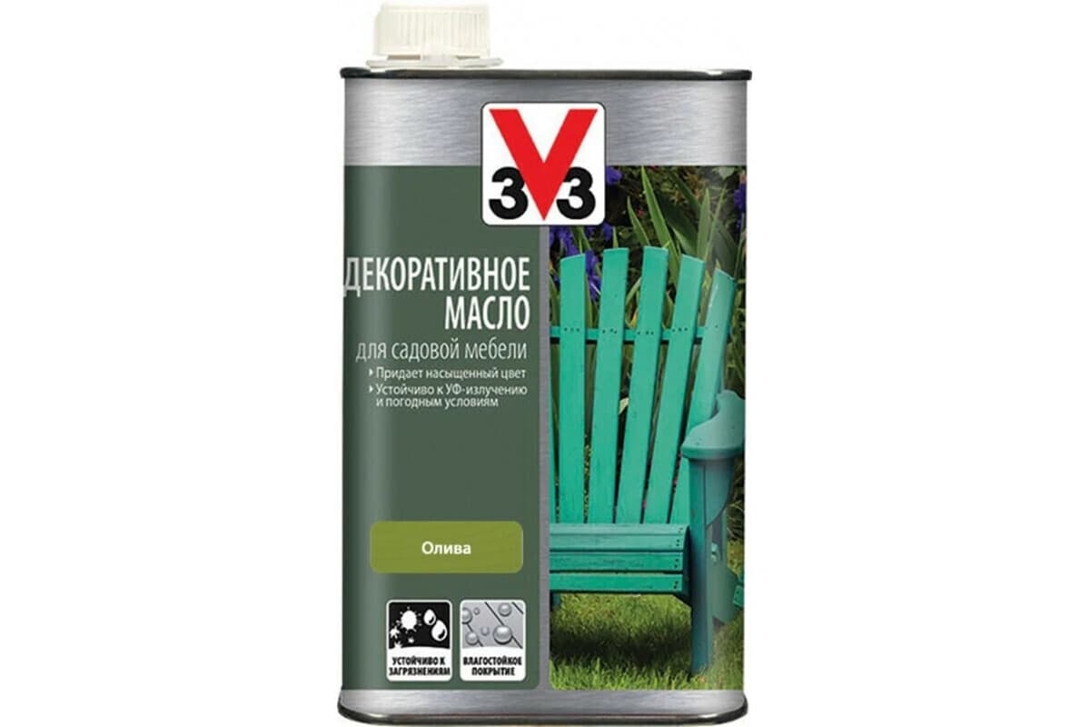 Масло для садовой мебели олива 0,5л 1