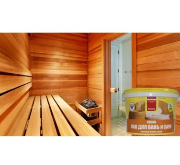 Неомид sauna лак акриловый для бань и саун Neomid 2,5 л. 2