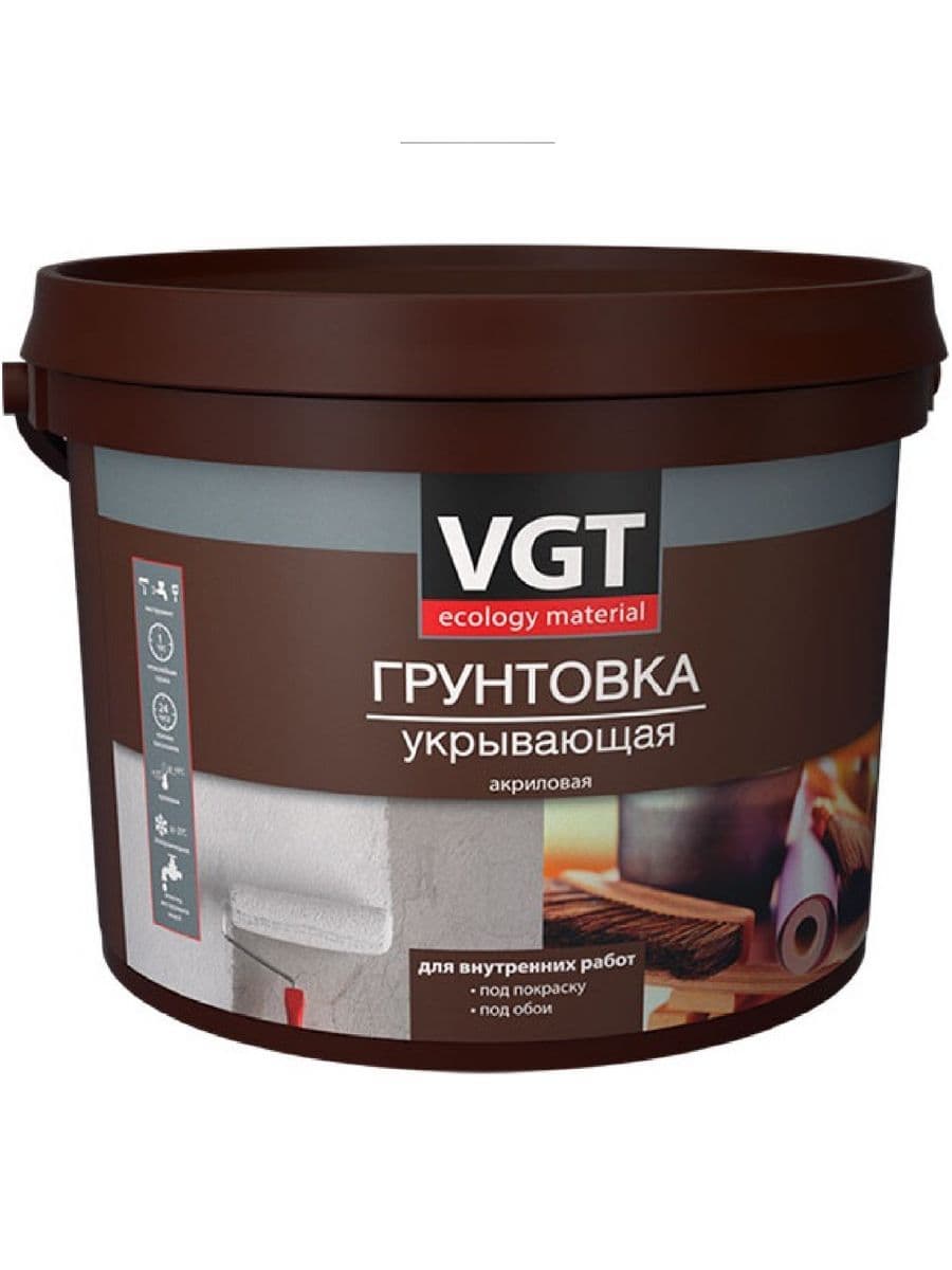 ВГТ Мини/ Грунтовка VGT ВД-АК-0301 адгезионная кроющая "mini" 3 кг 1