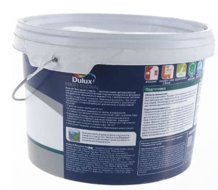 Краска фасадная водно-дисперсионная Dulux Trade Diamond гладкая база BW 5 л. 4
